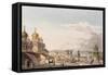 View of Moscow Taken from the Imperial Palace-null-Framed Stretched Canvas