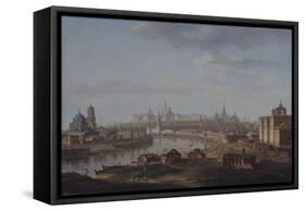View of Moscow-Maxim Nikiphorovich Vorobyev-Framed Stretched Canvas