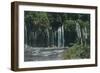 View of Mossbrae Falls - Shasta Springs, CA-Lantern Press-Framed Art Print