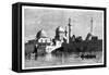 View of Mosul from the River Tigris, Iraq, C1890-null-Framed Stretched Canvas