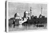 View of Mosul from the River Tigris, Iraq, C1890-null-Stretched Canvas