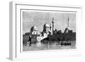 View of Mosul from the River Tigris, Iraq, C1890-null-Framed Giclee Print