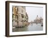 View of Motorboats on the Grand Canal, Venice, Italy-Dennis Flaherty-Framed Photographic Print