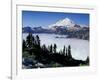 View of Mount Baker from Artist's Point, Snoqualmie National Forest, Washington, USA-William Sutton-Framed Photographic Print