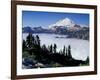View of Mount Baker from Artist's Point, Snoqualmie National Forest, Washington, USA-William Sutton-Framed Photographic Print