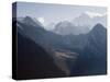 View of Mount Everest, From Gokyo Ri, 5483M, Gokyo, Solu Khumbu Everest Region, Himalayas-Christian Kober-Stretched Canvas