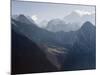 View of Mount Everest, From Gokyo Ri, 5483M, Gokyo, Solu Khumbu Everest Region, Himalayas-Christian Kober-Mounted Photographic Print