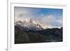 View of Mount Fitzroy (Cerro Fitz Roy) Near El Chalten-Michael Runkel-Framed Photographic Print