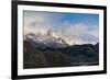 View of Mount Fitzroy (Cerro Fitz Roy) Near El Chalten-Michael Runkel-Framed Photographic Print