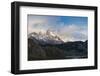 View of Mount Fitzroy (Cerro Fitz Roy) Near El Chalten-Michael Runkel-Framed Photographic Print