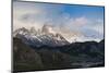 View of Mount Fitzroy (Cerro Fitz Roy) Near El Chalten-Michael Runkel-Mounted Photographic Print