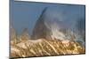 View of Mount Fitzroy Near El Chalten at Sunrise, Patagonia, Argentina, South America-Michael Runkel-Mounted Photographic Print