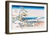 View of Mount Fuji in Winter-Katsushika Hokusai-Framed Art Print