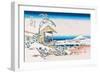 View of Mount Fuji in Winter-Katsushika Hokusai-Framed Art Print