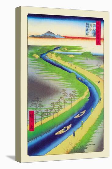 View of Mount Fuji-Ando Hiroshige-Stretched Canvas