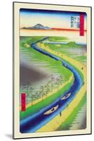 View of Mount Fuji-Ando Hiroshige-Mounted Art Print