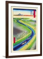 View of Mount Fuji-Ando Hiroshige-Framed Art Print