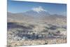 View of Mount Illamani and La Paz, Bolivia, South America-Ian Trower-Mounted Photographic Print