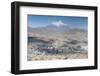 View of Mount Illamani and La Paz, Bolivia, South America-Ian Trower-Framed Photographic Print