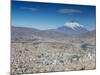 View of Mount Illamani and La Paz, Bolivia-Ian Trower-Mounted Photographic Print