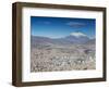 View of Mount Illamani and La Paz, Bolivia-Ian Trower-Framed Photographic Print