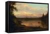 View of Mount Katahdin, 1878-Frederic Edwin Church-Framed Stretched Canvas