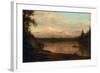 View of Mount Katahdin, 1878-Frederic Edwin Church-Framed Giclee Print