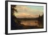 View of Mount Katahdin, 1878-Frederic Edwin Church-Framed Giclee Print