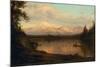 View of Mount Katahdin, 1878-Frederic Edwin Church-Mounted Giclee Print