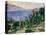 View of Mount Mareseilleveyre and the Isle of Maire, circa 1882-85-Paul C?zanne-Stretched Canvas