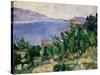 View of Mount Mareseilleveyre and the Isle of Maire, circa 1882-85-Paul C?zanne-Stretched Canvas