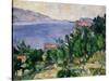 View of Mount Mareseilleveyre and the Isle of Maire, circa 1882-85-Paul C?zanne-Stretched Canvas