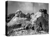 View of Mount Rushmore in Progress-Bettmann-Stretched Canvas