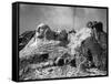 View of Mount Rushmore in Progress-Bettmann-Framed Stretched Canvas