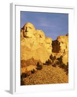 View of Mount Rushmore National Memorial, Keystone, South Dakota, USA-Walter Bibikow-Framed Photographic Print