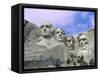 View of Mount Rushmore National Monument Presidential Faces, South Dakota, USA-Dennis Flaherty-Framed Stretched Canvas