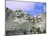 View of Mount Rushmore National Monument Presidential Faces, South Dakota, USA-Dennis Flaherty-Mounted Premium Photographic Print