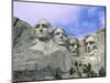 View of Mount Rushmore National Monument Presidential Faces, South Dakota, USA-Dennis Flaherty-Mounted Photographic Print