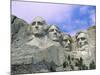 View of Mount Rushmore National Monument Presidential Faces, South Dakota, USA-Dennis Flaherty-Mounted Photographic Print