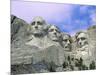 View of Mount Rushmore National Monument Presidential Faces, South Dakota, USA-Dennis Flaherty-Mounted Photographic Print