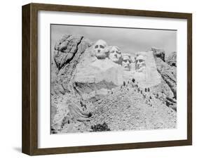 View of Mount Rushmore-Philip Gendreau-Framed Photographic Print