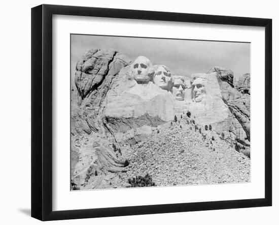 View of Mount Rushmore-Philip Gendreau-Framed Photographic Print