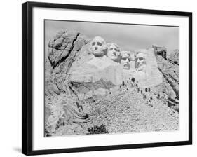 View of Mount Rushmore-Philip Gendreau-Framed Photographic Print