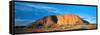 View of Mount Uluru, Northern Territory, Australia-null-Framed Stretched Canvas