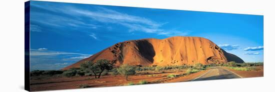 View of Mount Uluru, Northern Territory, Australia-null-Stretched Canvas