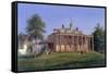 View of Mount Vernon-Joachim Ferdinand Richardt-Framed Stretched Canvas