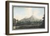 View of Mount Veusvius Form the Sea Shore-Pietro Fabris-Framed Giclee Print