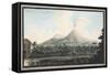 View of Mount Veusvius Form the Sea Shore-Pietro Fabris-Framed Stretched Canvas