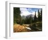 View of Mountain Stream, Glacier National Park, Montana, USA-Adam Jones-Framed Photographic Print
