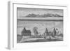 'View of Mountains called Sierra Leone & Houses at Sierra Leone', c18th century-N Parr-Framed Giclee Print